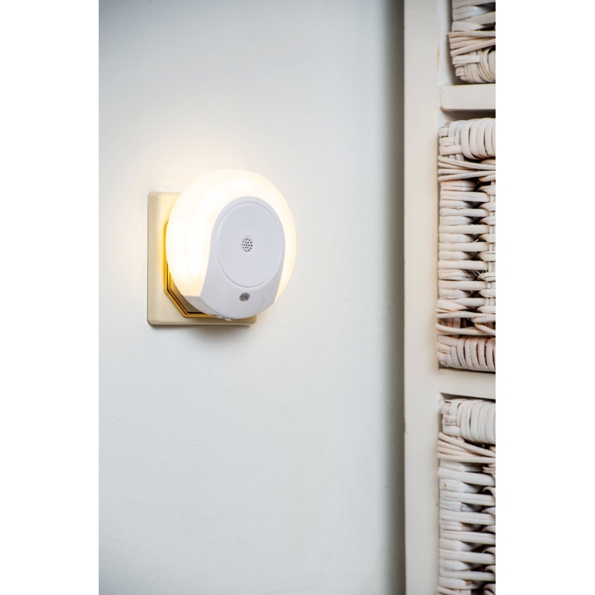 Eglo - LED Нощна лампа със сензор 2xLED/0,4W/230V 3000K