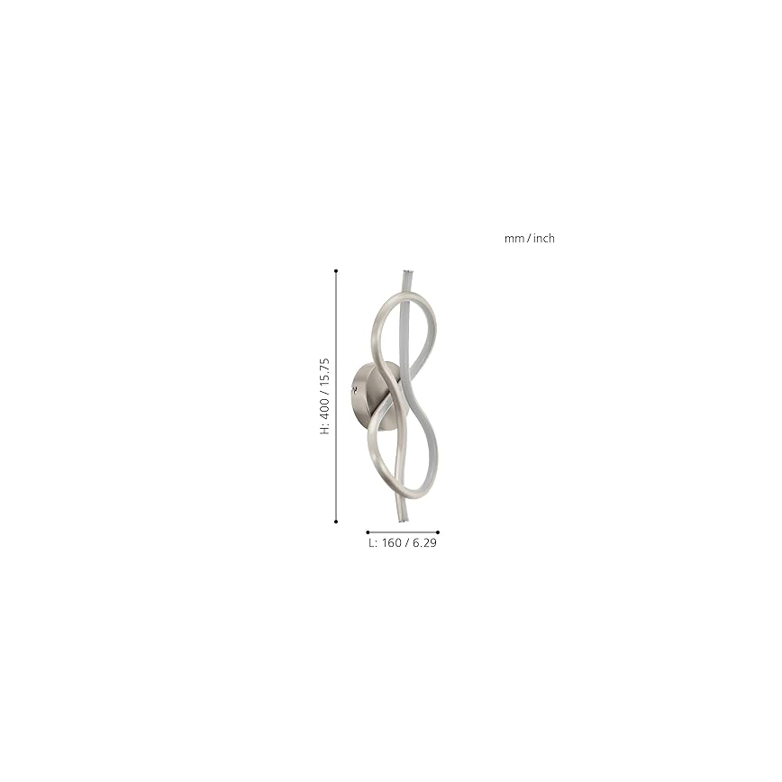 Eglo 97939 - LED стенно осветително тяло NOVAFELTRIA LED/10W/230V