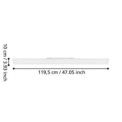 Eglo - LED Панел LED/40W/230V бял