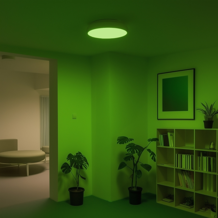 Eglo 98045 - LED RGB таванно осветително тяло RIODEVA-C с възможност за димиране LED/27W/230V