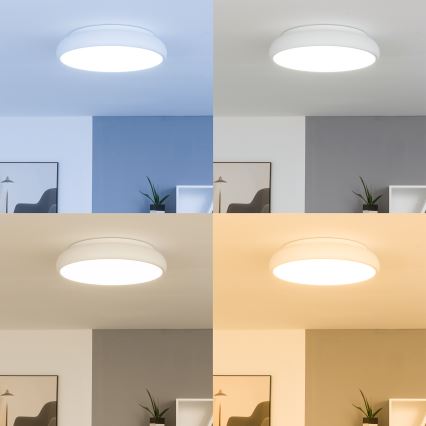 Eglo 98045 - LED RGB таванно осветително тяло RIODEVA-C с възможност за димиране LED/27W/230V