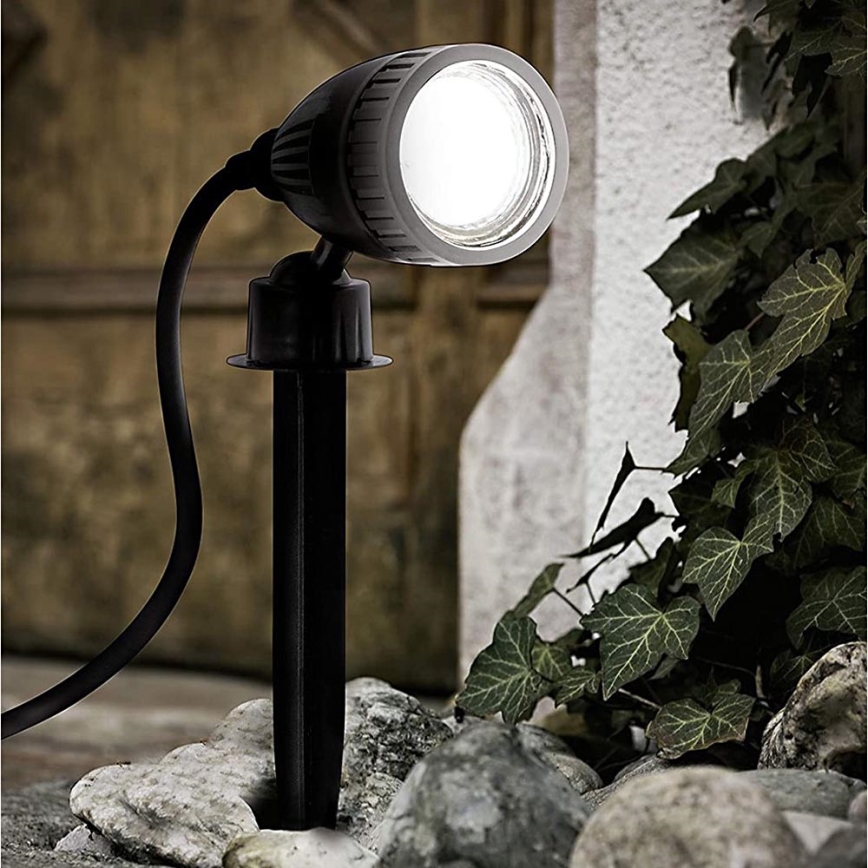 Eglo 98052 - LED RGB външна лампа NEMA-C 1xGU10/5W/230V IP44