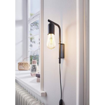 Eglo 98064 - Стенна лампа ADRI 1xE27/60W/230V