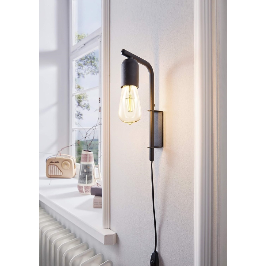 Eglo 98064 - Стенна лампа ADRI 1xE27/60W/230V