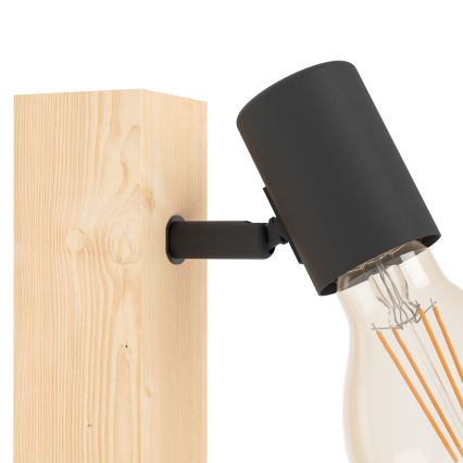 Eglo - Стенна Точково осветително тяло TOWNSHEND 1xE27/10W/230V