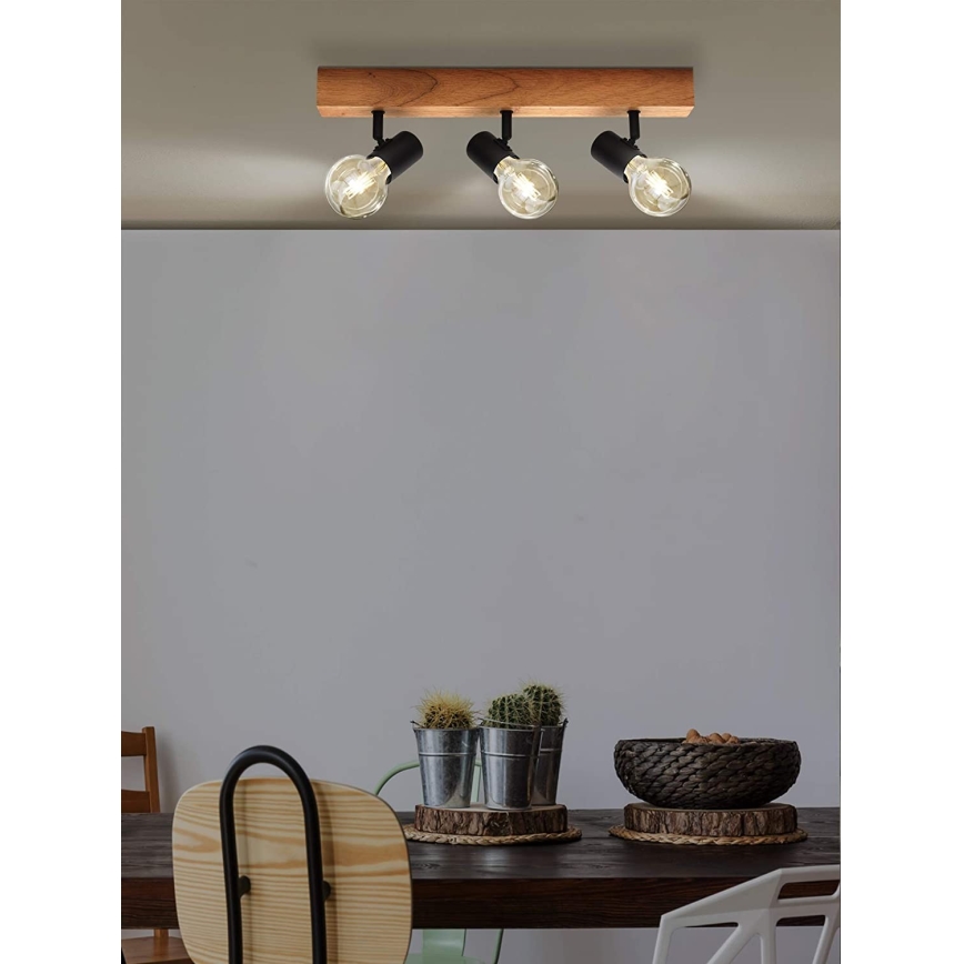 Eglo - Точково осветително тяло TOWNSHEND 3xE27/60W/230V