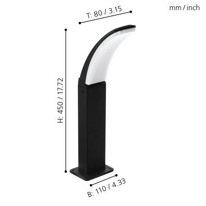 Eglo - Външна LED лампа LED/11W/230V IP44