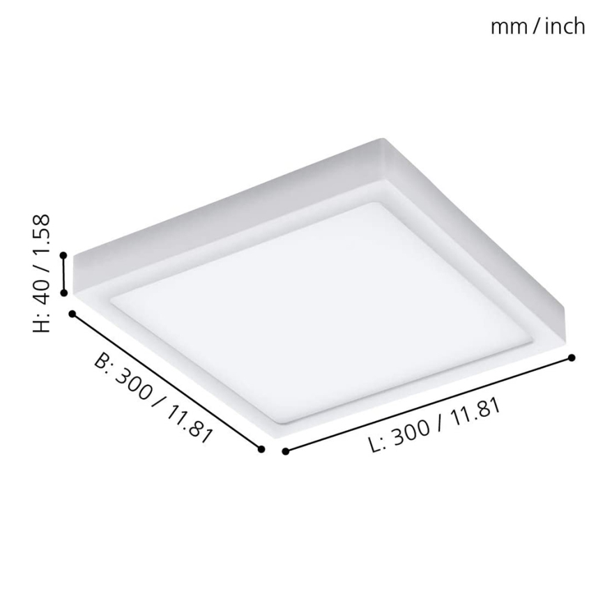 Eglo - LED Димируема екстериорна лампа ARGOLIS-C LED/22W/230V Bluetooth IP44