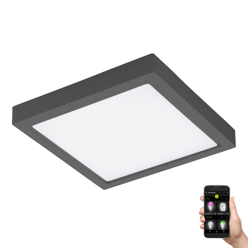 Eglo - LED регулируемо външно осветително тяло ARGOLIS-C LED/22W/230V IP44 Bluetooth