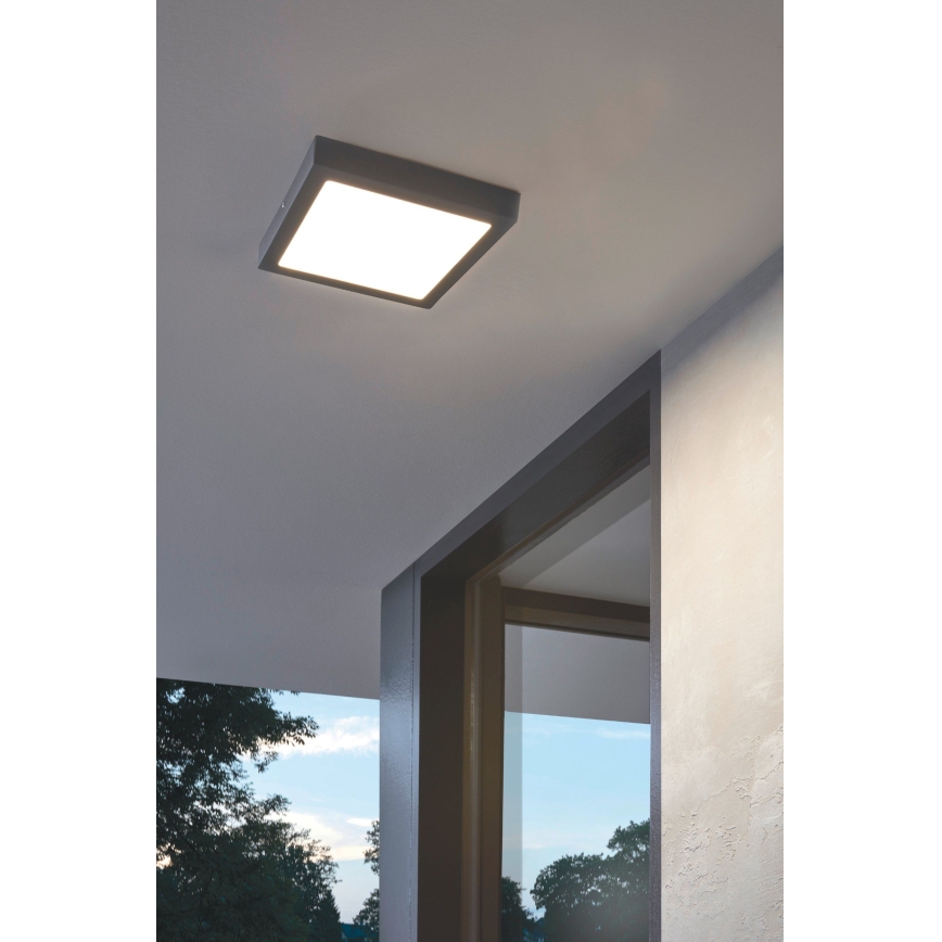 Eglo - LED регулируемо външно осветително тяло ARGOLIS-C LED/22W/230V IP44 Bluetooth