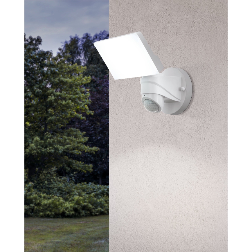 Eglo - LED Екстериорна Стенна лампа със сензор LED/15W/230V IP44
