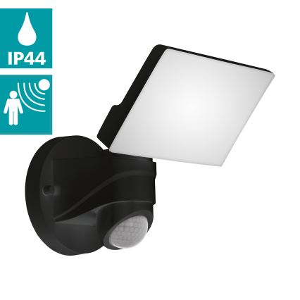 Eglo - LED Екстериорна Стенна лампа със сензор LED/15W/230V IP44
