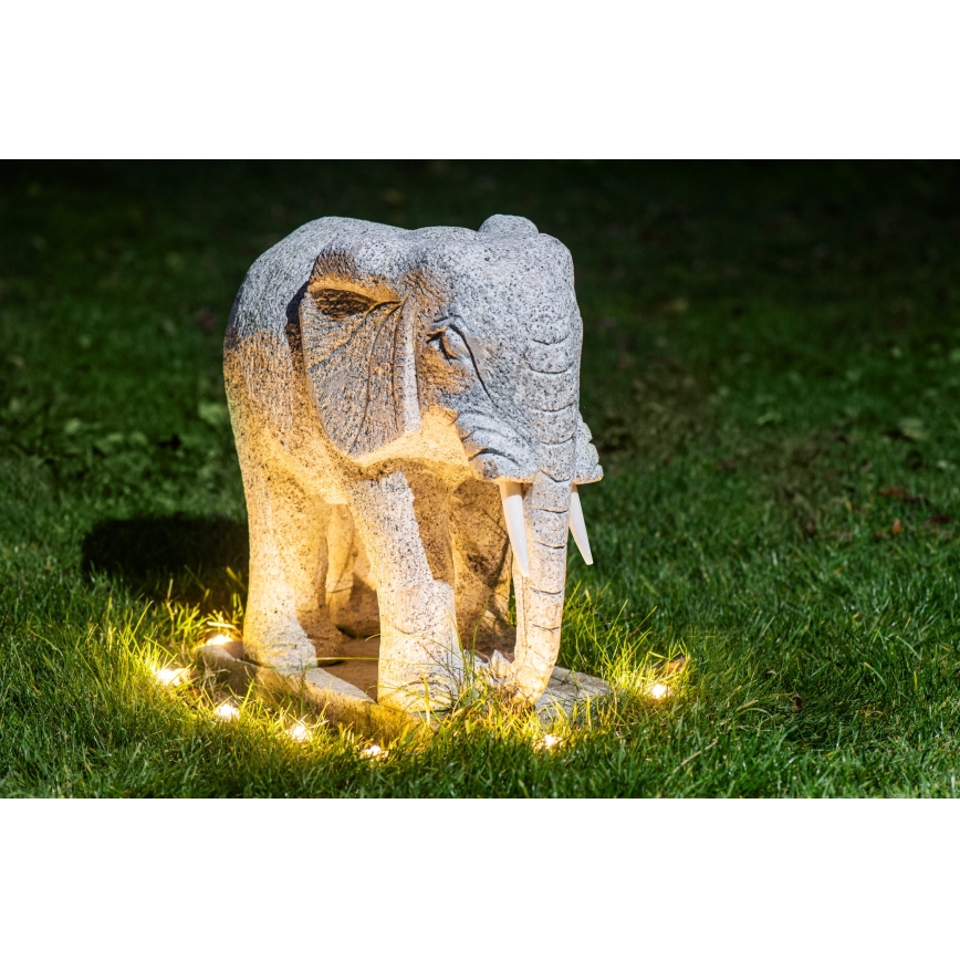 Eglo - LED Екстериорни декоративни лампички 9xLED 10m IP65 топло бяло