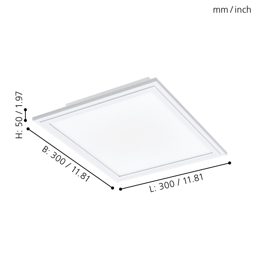 Eglo - LED Димируема лампа LED/14W/230V + дистанционно управление