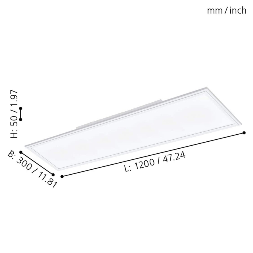 Eglo - LED Димируем панел LED/30W/230V + дистанционно управление