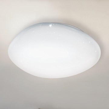 Eglo 98228 - Димируемо LED таванно осветително тяло SILERAS-A LED/36W/230V Ø 60 cm + дистанционно управление