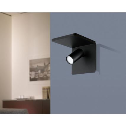 Eglo - LED стенно осветително тяло с безжично зареждане 1xGU10/5W/230V