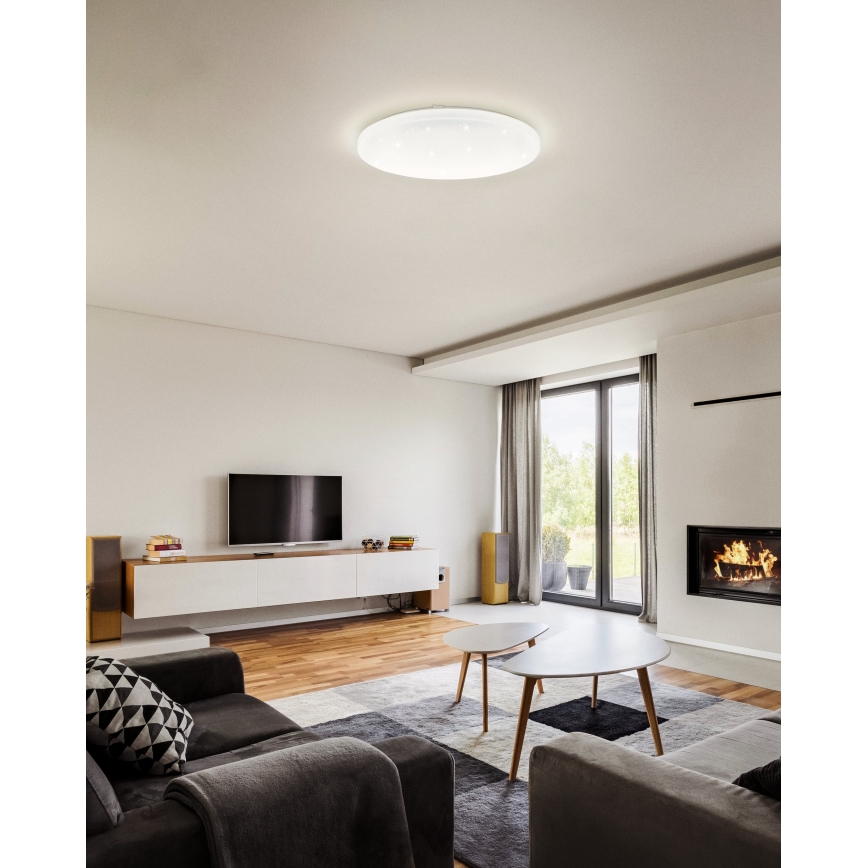 Eglo - LED Димируема лампа за баня LED/12W/230V IP4+ дистанционно управление