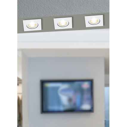 Eglo - LED Димируема луничка за окачен таван  LED/6W/230V