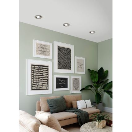 Eglo - LED Димируема луничка за окачен таван LED/6W/230V