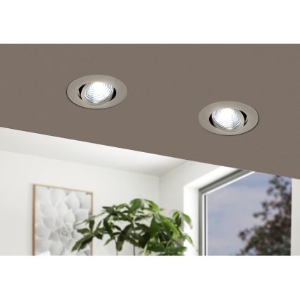 Eglo - LED Димируема луничка за окачен таван LED/6W/230V