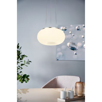 Eglo - LED RGB Димируем пендел OPTICA-C LED/21W/230V Ø 37,5 см
