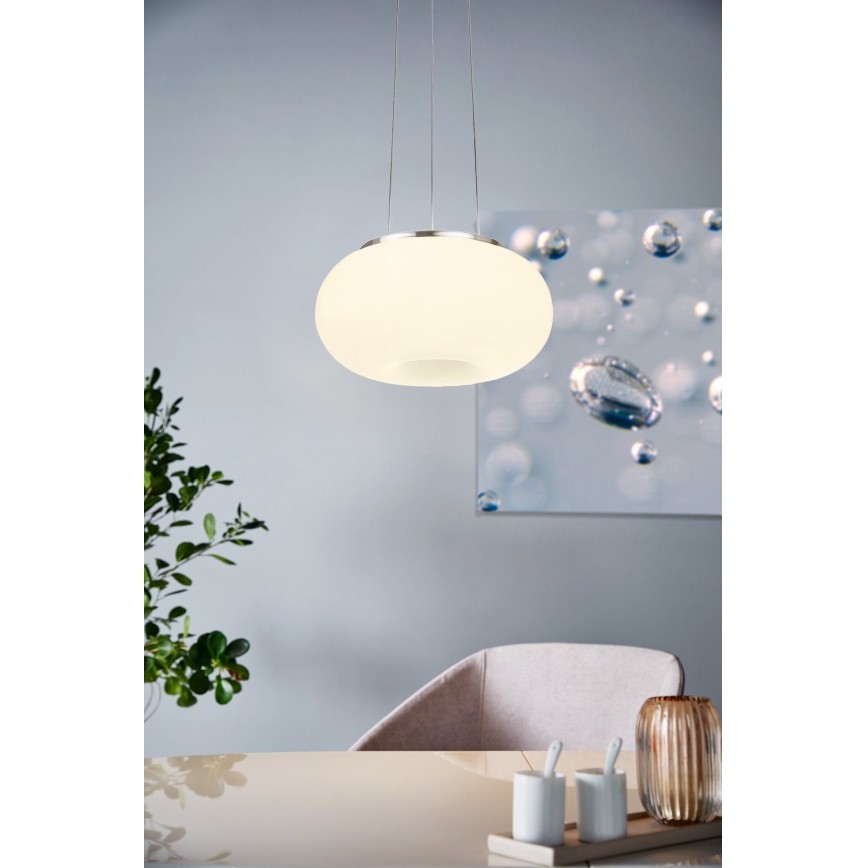 Eglo - LED RGB Димируем пендел OPTICA-C LED/21W/230V Ø 37,5 см
