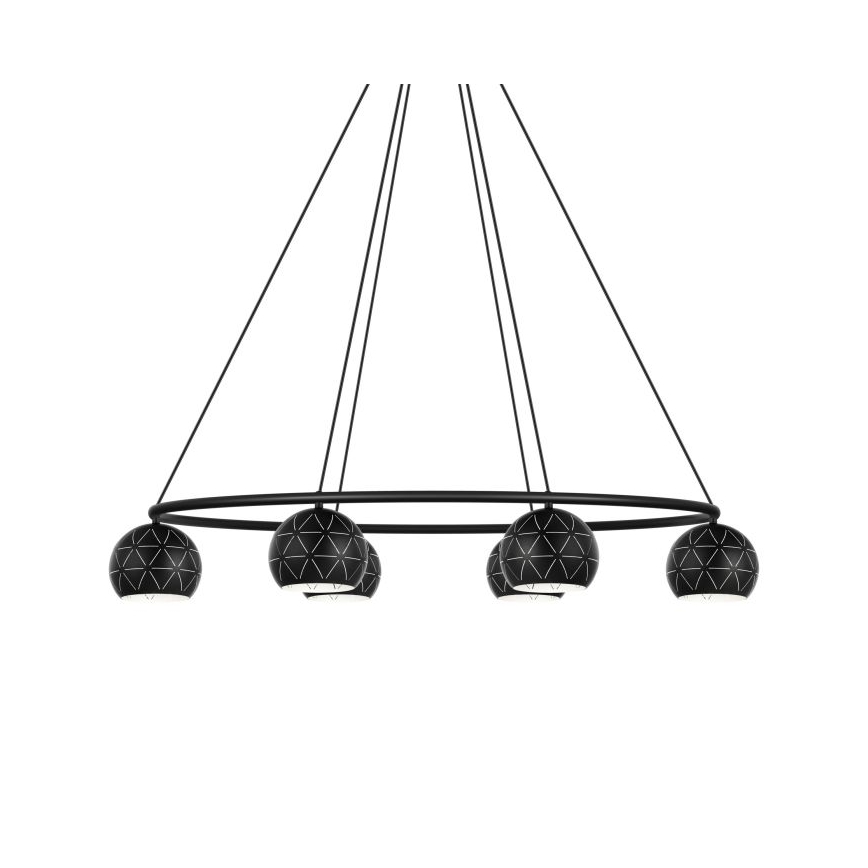 Eglo - Полилей на въже 6xE14/40W/230V
