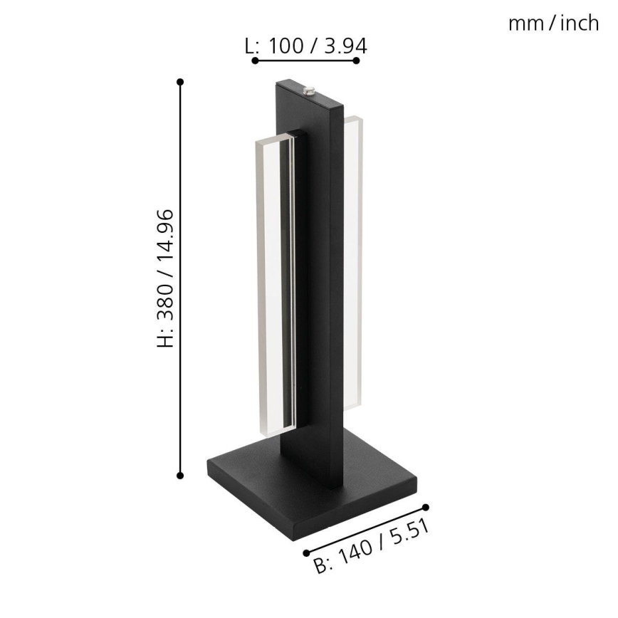 Eglo - LED Димируема настолна лампа LED/15W/230V