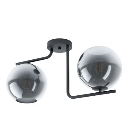Eglo - Прикрепен полилей 2xE27/28W/230V