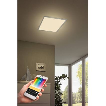 Eglo - LED RGB Димируем плафон TURCONA-C LED/20W/230V + дистанционно управление
