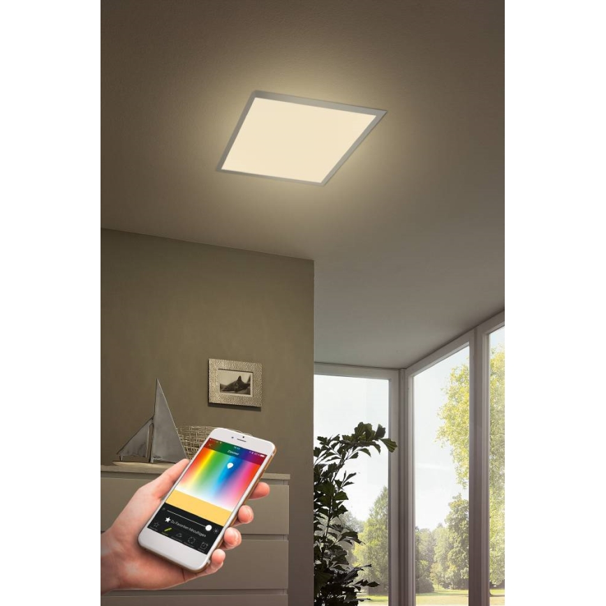 Eglo - LED RGB Димируем плафон TURCONA-C LED/20W/230V + дистанционно управление
