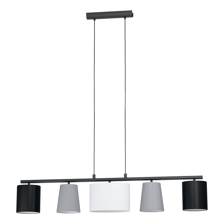 Eglo - LED полилей на кабел 5xE14/25W/230V