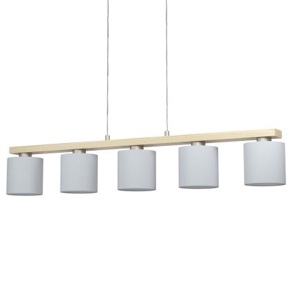 Eglo - Полилей на въже 5xE27/28W/230V