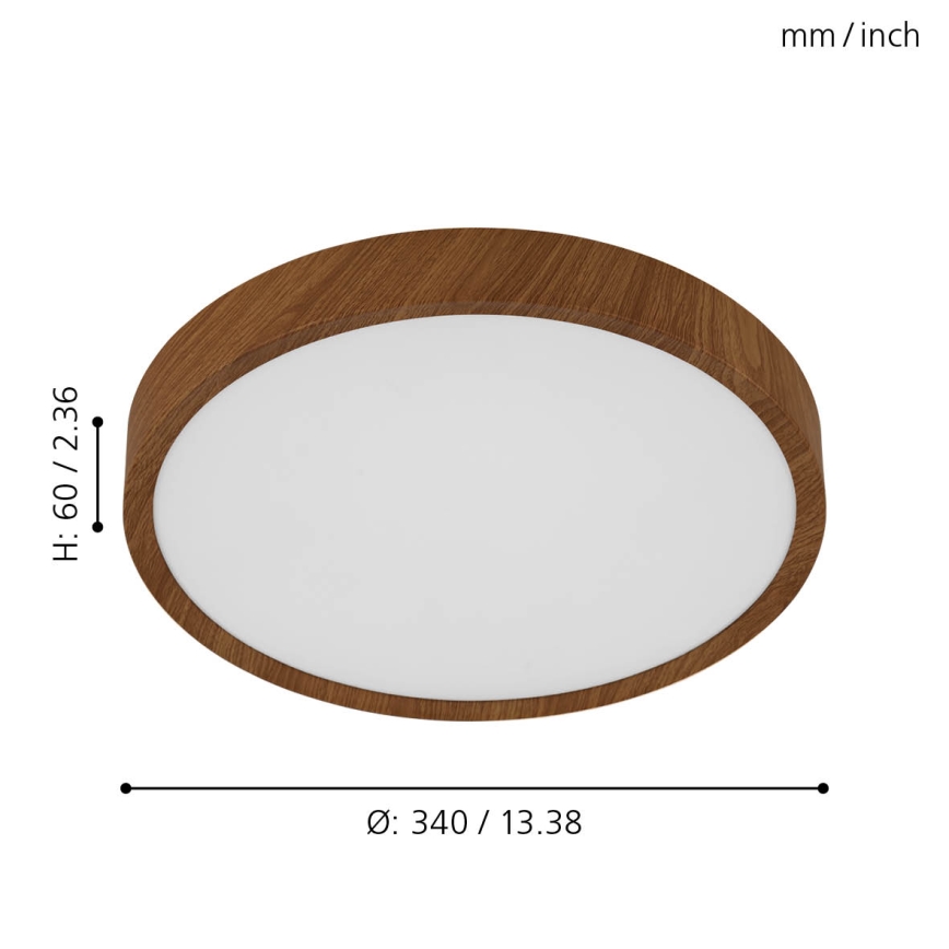 Eglo - LED Плафониера LED/14,6W/230V