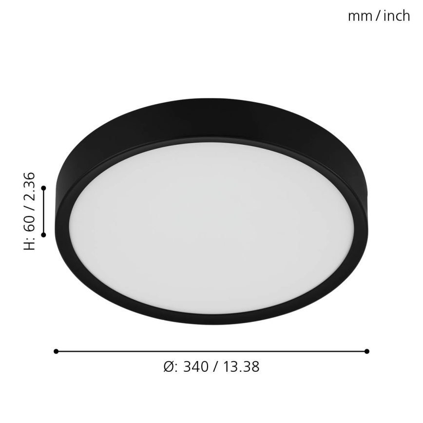 Eglo - LED Лампа за таван LED/16,8W/230V