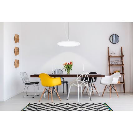 Eglo - LED RGB Димируем висящ полилей CERIGNOLA-C LED/21W/230V + дистанционно