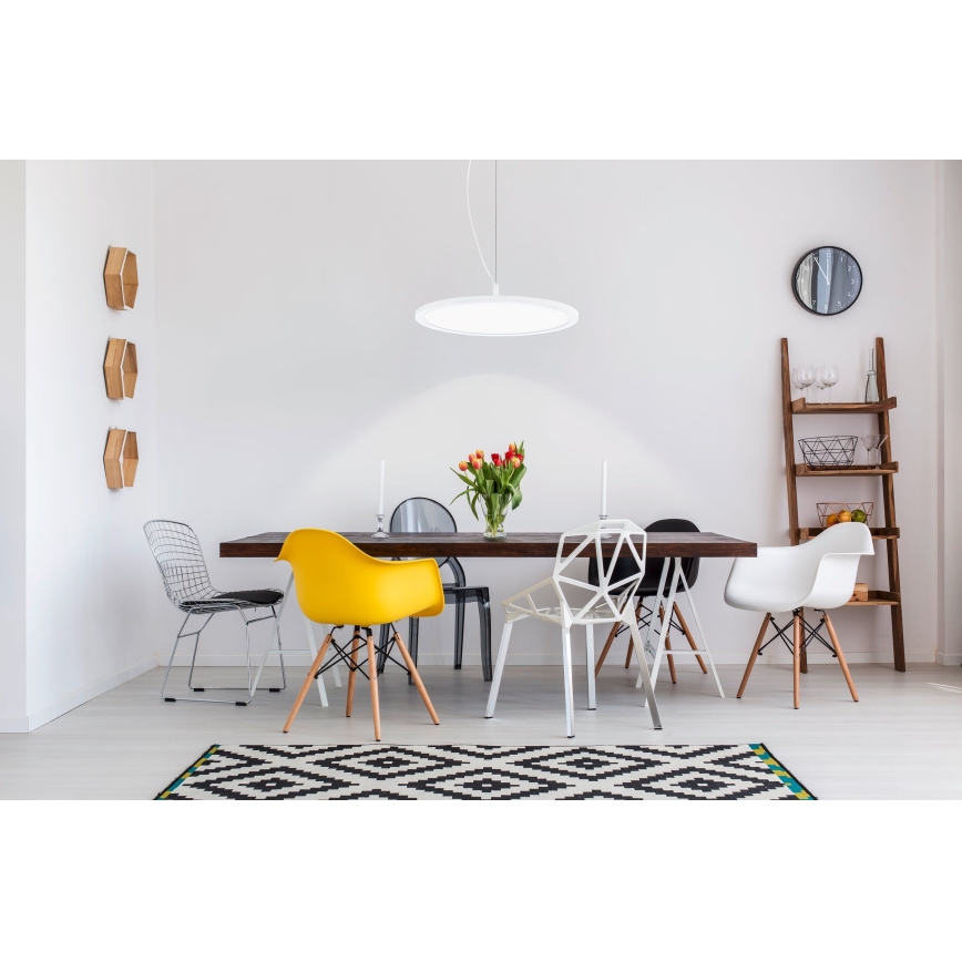 Eglo - LED RGB Димируем висящ полилей CERIGNOLA-C LED/21W/230V + дистанционно