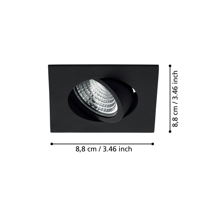 Eglo - LED Димируема луничка за окачен таван LED/6W/230V