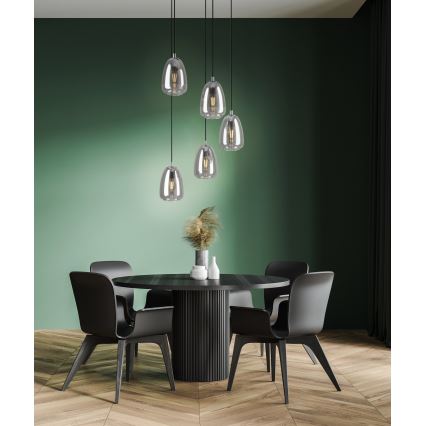 Eglo - Полилей на въже 5xE27/40W/230V