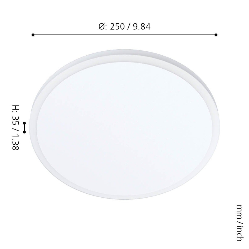 Eglo - LED Лампа за таван LED/11,4W/230V