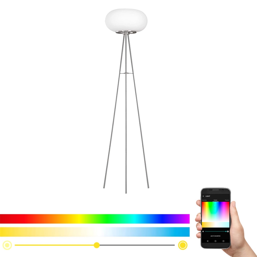 Eglo - LED RGB Димируем лампион OPTICA-C LED/17W/230V Ø 56 см