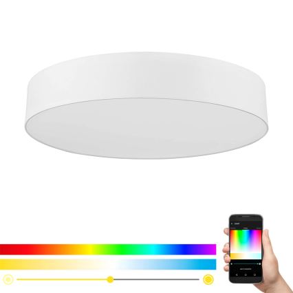 Eglo - LED RGB Димируем плафон ROMAO-C LED/42W/230V + дистанционно управление