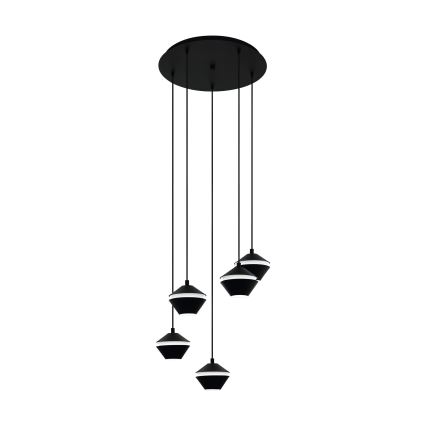 Eglo - LED Полилей на въже 5xGU10/5W/230V