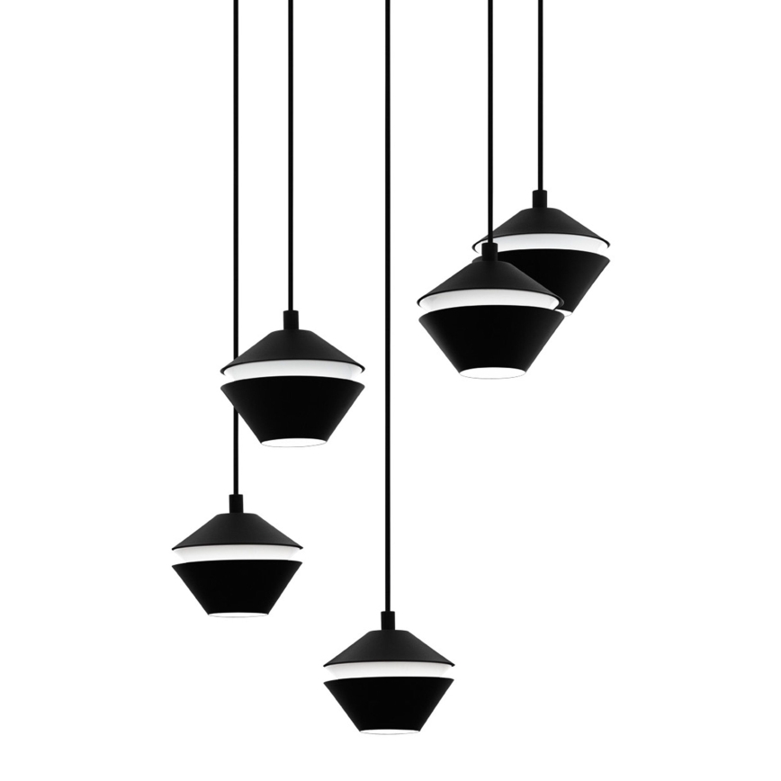 Eglo - LED Полилей на въже 5xGU10/5W/230V
