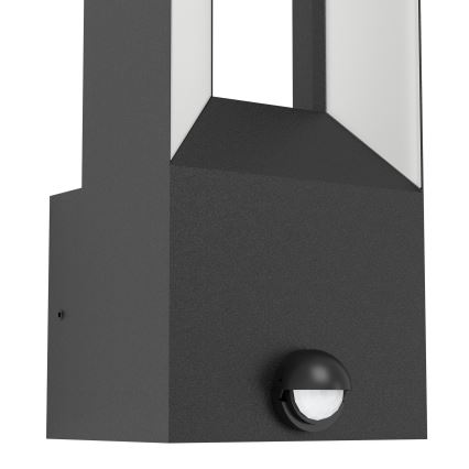 Eglo - LED Екстериорен аплик със сензор 2xLED/5W/230V IP44