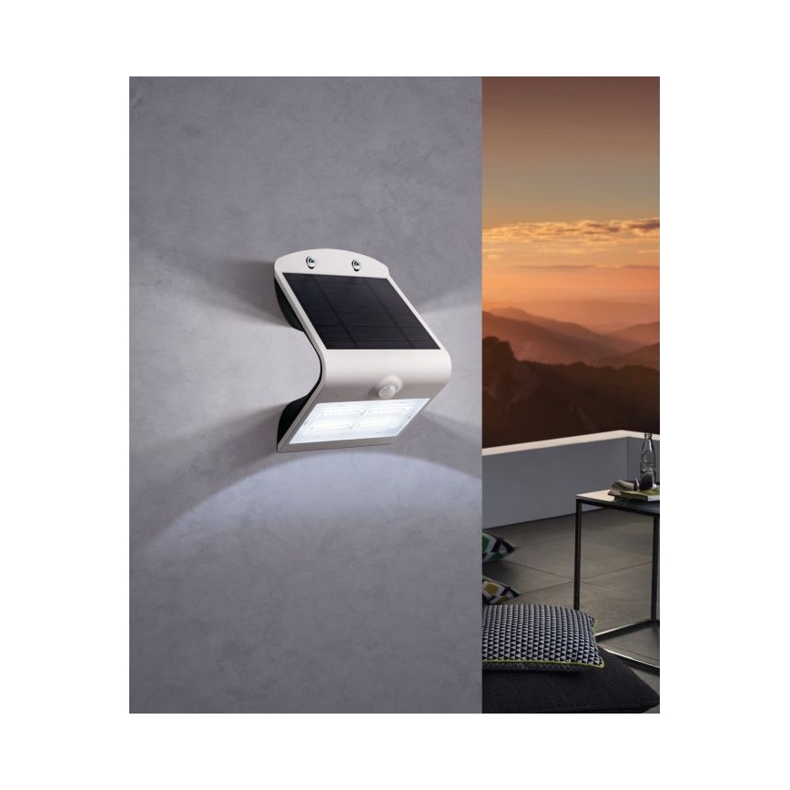 Eglo - LED Слънчево осветление със сензор LED/3,2W/3,7V 2000 mAh IP54