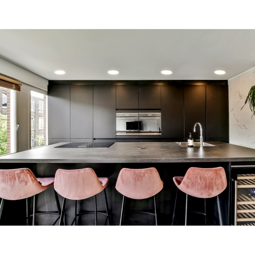 Eglo - LED Димируемо вградено таванно осветително тяло за баня LED/16,5W/230V IP44 ZigBee диаметър 21,6 см