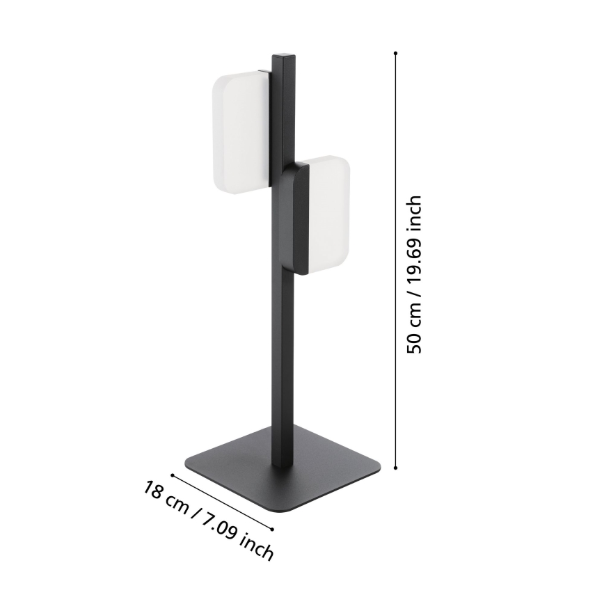 Eglo - LED Настолна лампа 2xLED/4,5W/230V
