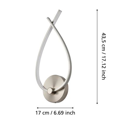 Eglo - LED Аплик LED/10W/230V